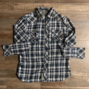 💠 William Rast Plaid Button Down 💠